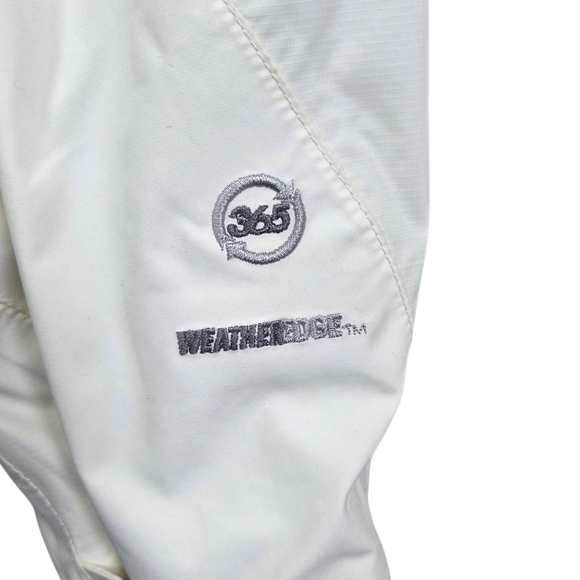 Eddie Bauer White Weatheredge Rainfoil Lined Parka Size L - Picture 2 of 9